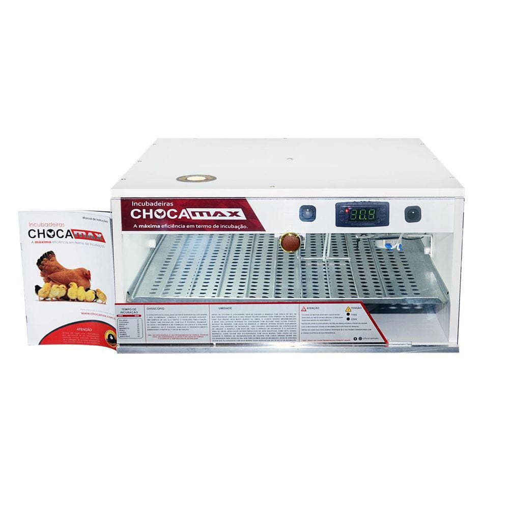 Chocadeira Ovoscópio 80/90 Ovos Automática Digital 110 Volts
