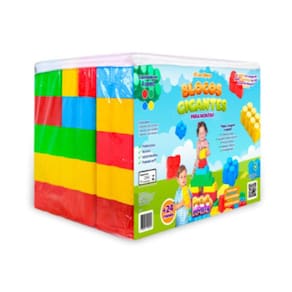 Blocos De Montar Gigantes - 2 Kits De 50 Peças