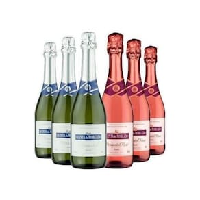 Espumante Moscatel E Rosé 660Ml - Kit Misto 6 Unidades