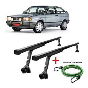 Rack Teto Vhip Universal Carros Com Calha 1 Elastico Corda