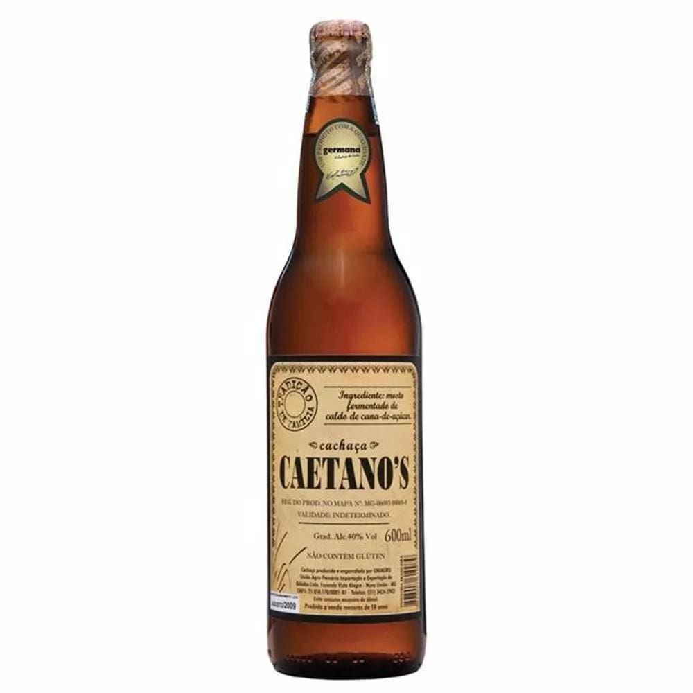 Cachaça Germana Caetanos Umburana 600 Ml