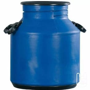 Galão Leite Leiteira 30 Litros Boca Larga Azul Injesul