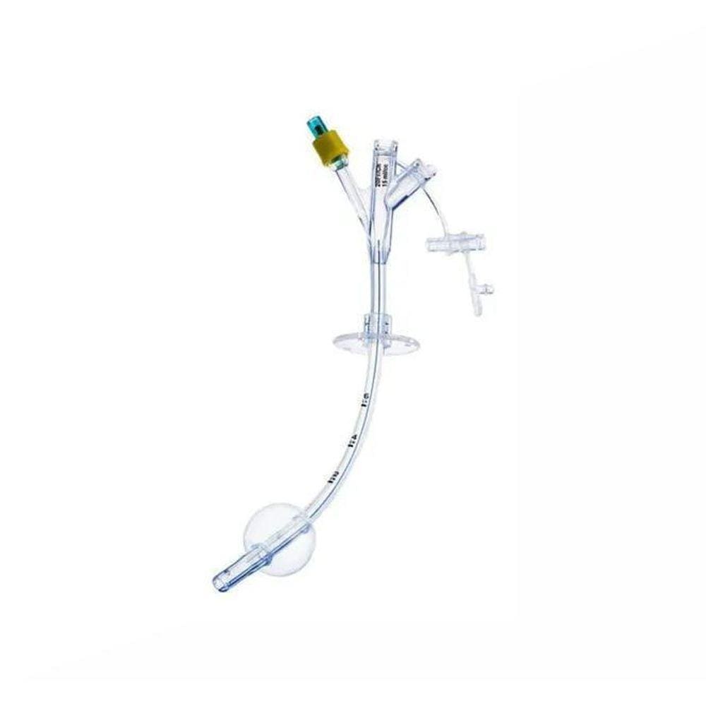 Sonda Gastrostomia Abdominal Em Silicone 3 Vias - Nº 18 Fr