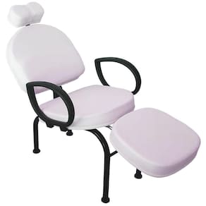 Cadeira Conforty Maquiagem Cílios Sobrancelha Unhas Branco