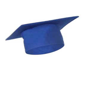 Kit 10 Capelo Formatura Pré Escola Azul Royal
