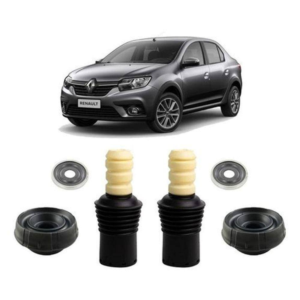 Kit Batente Suspensão Dianteira Logan 2011 2012013 2014