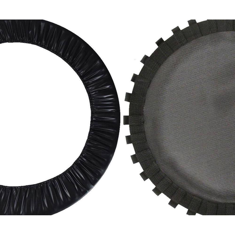 Kit Lona Tela Jump 36 Molas + Capa Saia De Proteção De Molas