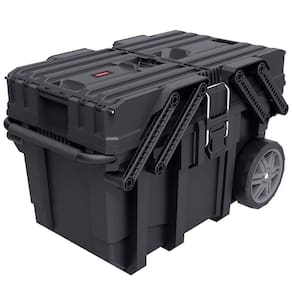 Caixa De Ferramentas Horizontal Com Carrinho Keter Preto