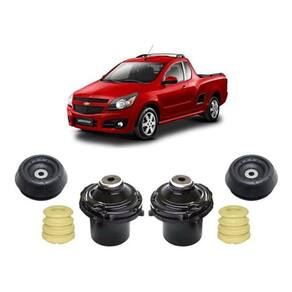 2 Kit Coxim Amortecedor Dianteiro Gm Montana 2008 2009 2010
