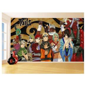 Papel De Parede Anime Naruto Mangá Desenho Art 3,5M Nrt24