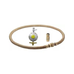 Kit Instalação Cooktop Com Mangueira De 2 Metros Botijão