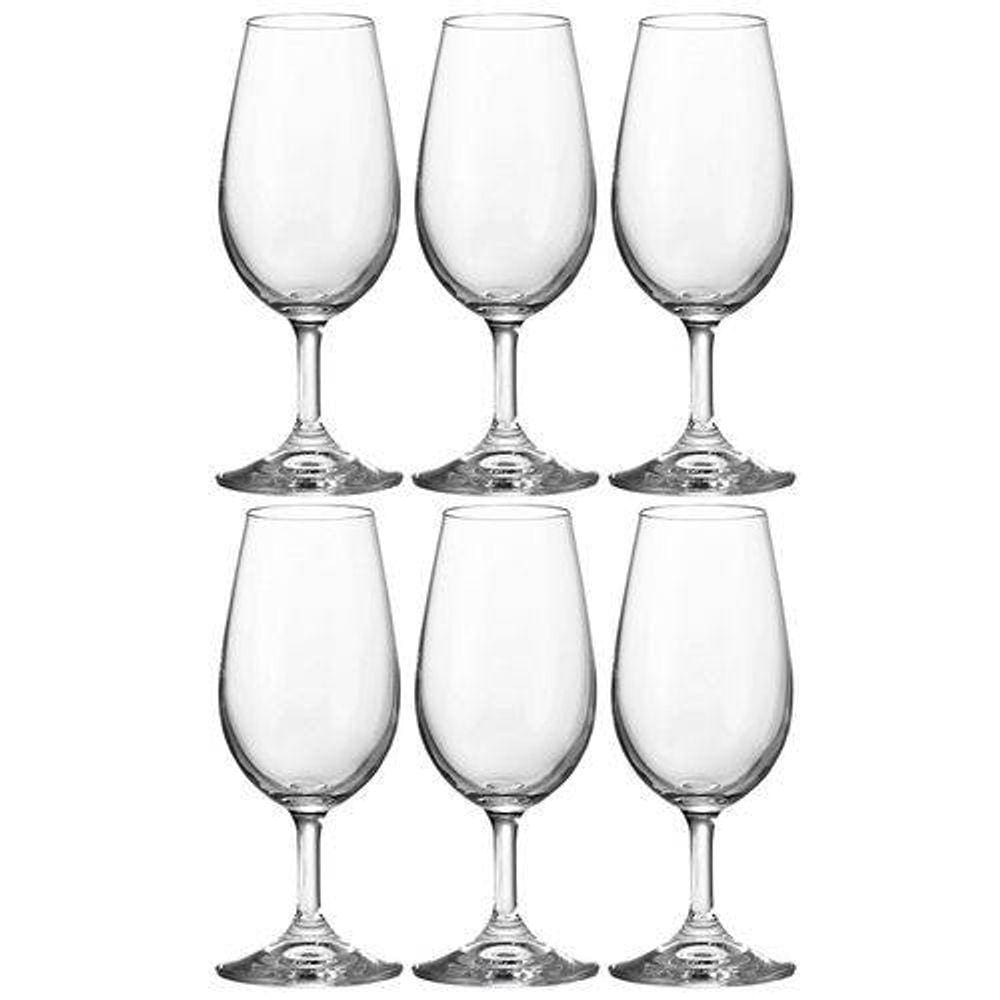 Jogo 6 Taças Degustação Iso Cristal Gastro 210ml Bohemia
