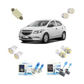Kit Lâmpada Super Branca Led Onix 2012 2013 2014 2015 2016