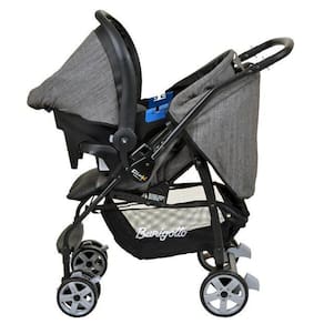 Travel System Rio K + Touring X Preto Burigotto