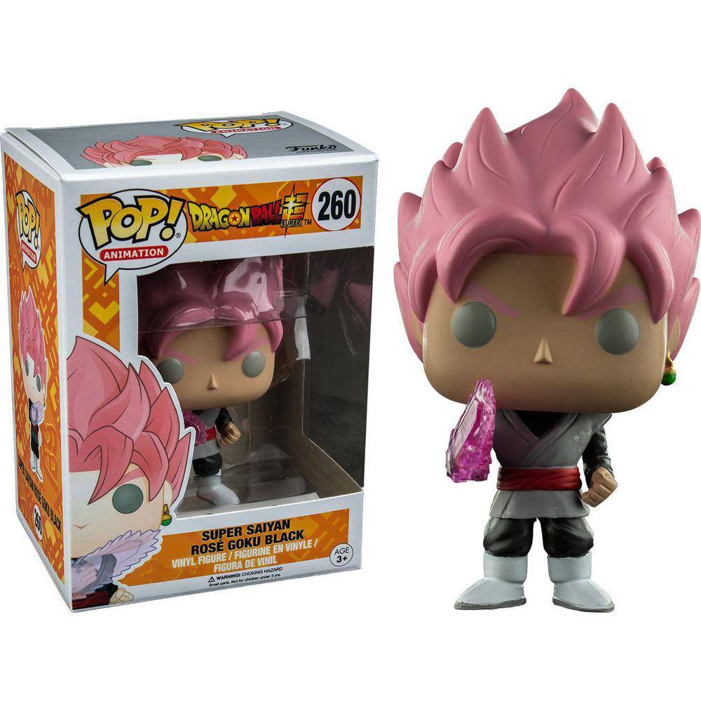 Boneco Articulado Dragon Ball Goku Black Rose Fun - Boneco Dragon