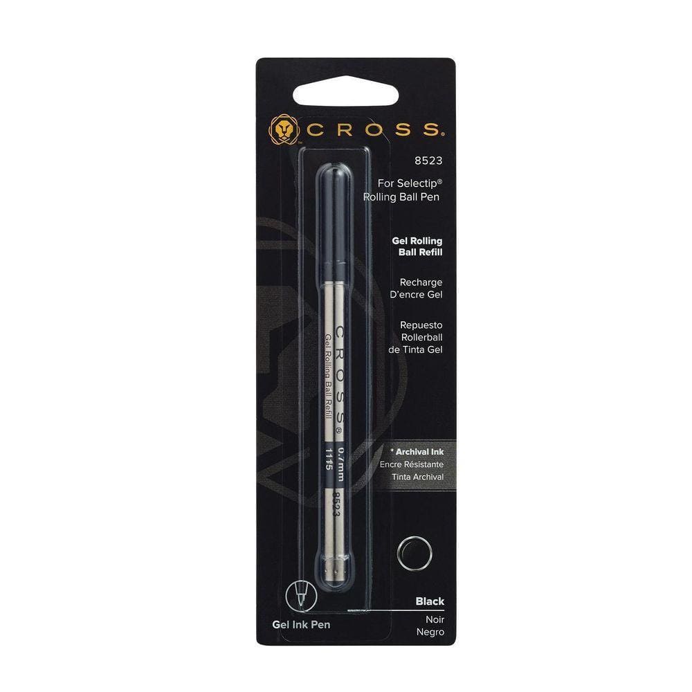 Carga Para Caneta Rollerball Cross Selectip Preta M
