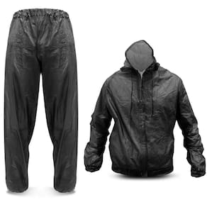 Capa De Chuva Conjunto Ciclista Com Capuz Linha Combate Gg
