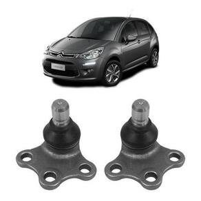 Kit 2 Pivô Bandeja Balança Dianteira C3 2 2013 2014 2015