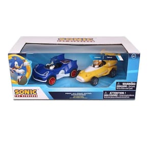 Sonic Transformed Allstars Racing Pull Back C; 2 Sonic Tails