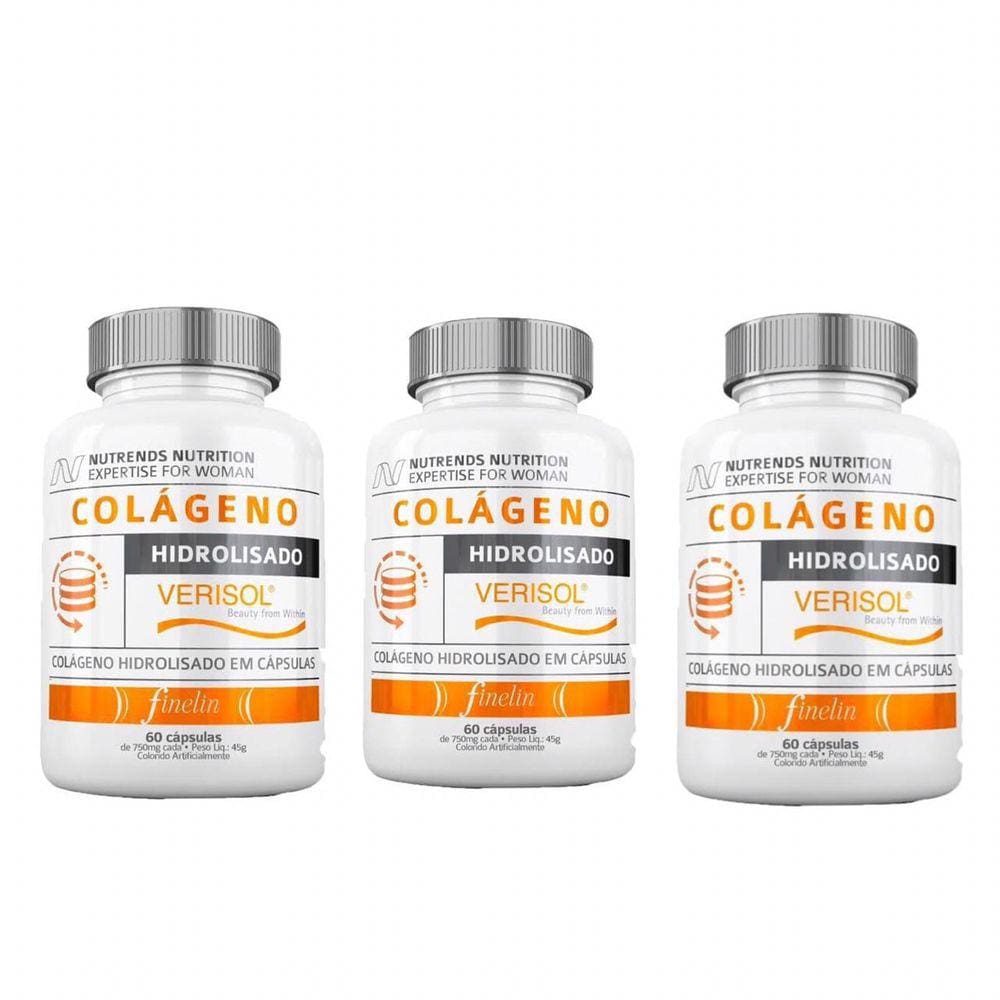 Kit 3X Colageno Verisol Premium 60Caps