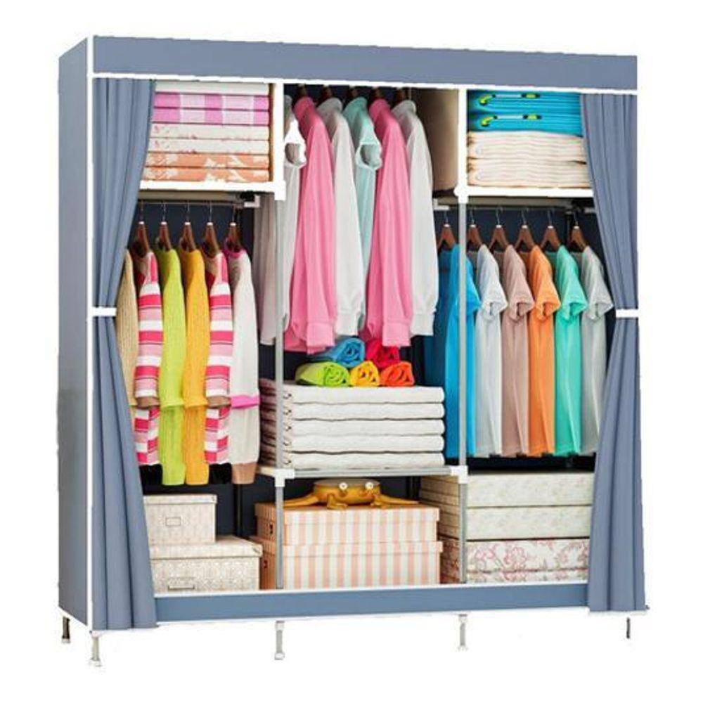 Armário Organizador Guarda Roupa Arara De Roupas Toalhas Cab