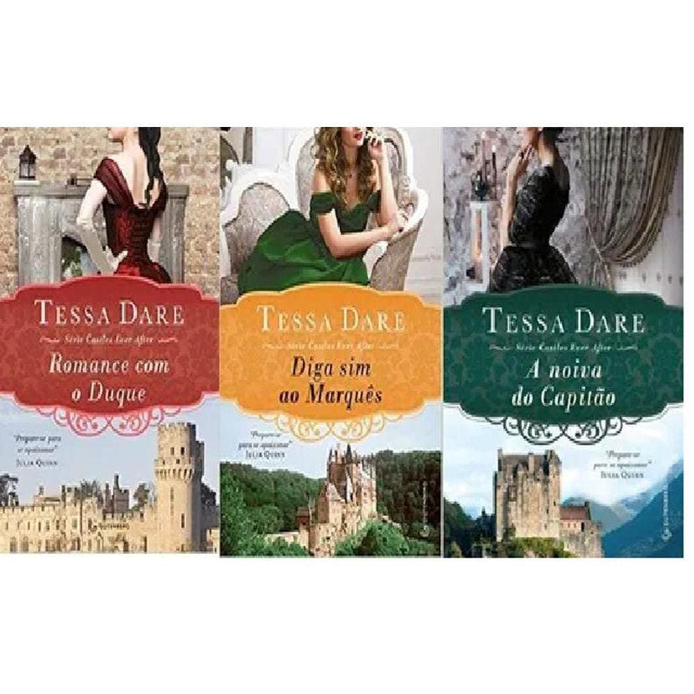 Kit 3 Livros Castles Ever After Tessa Dare