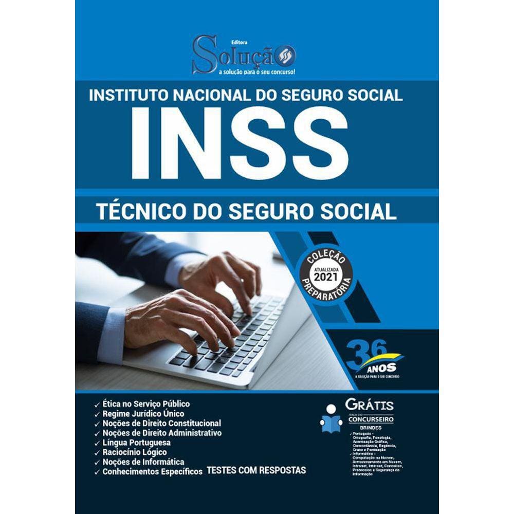 Apostila Concurso Inss - Técnico Do Seguro Social Inss