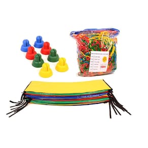 Kit Cama Elástica 4,40M Proteção De Molas Rede E 8 Ponteiras