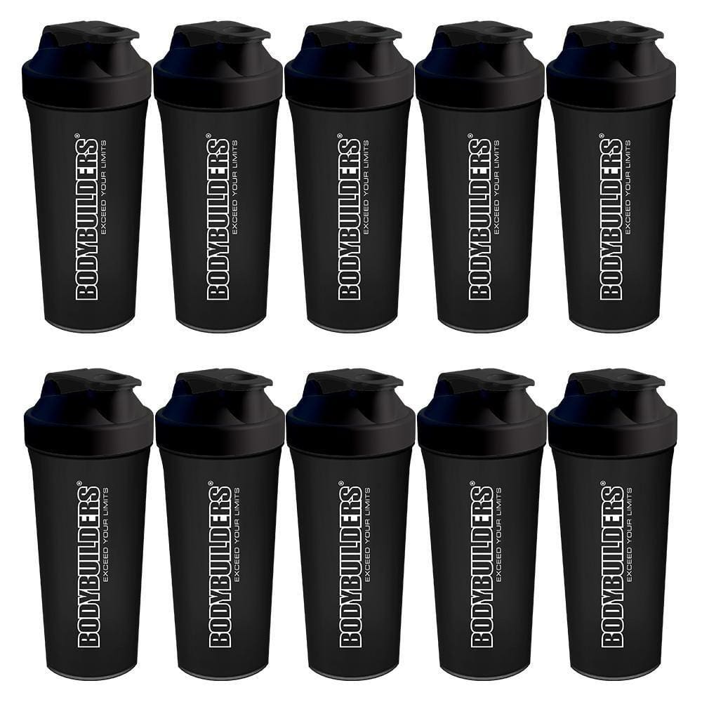 Kit 10X Coqueteleira 600Ml - Bodybuilders