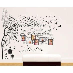 Adesivo Decorativo Arvore com 2 metros e Porta Foto grande