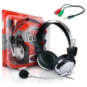 Fone Ouvido Headset Headphone Com Microfone Gamer Pc Desktop