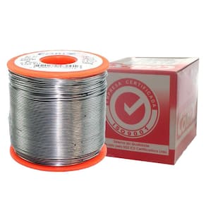 Estanho Solda Fluxo Cobix 500g Vermelho 63x37 0.8mm
