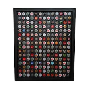Quadro Decorativo Porta Tampinha Cerveja Artesanal Black 208