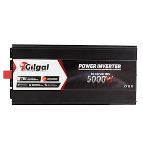 Inversor 5000W 24V 110V Gilgal Para Ar 12000 Btus