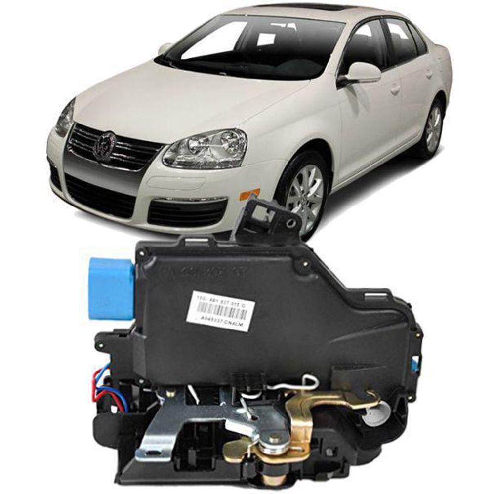 Fechadura Eletrica Porta Dianteira Esquerda Jetta 2005 2010