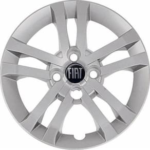 Jogo Calota Fiat Argo 2020 2021 Aro 14 Com Emblema Resinado