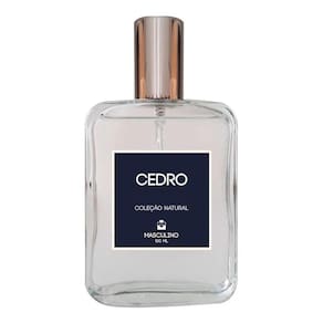 Perfume Amadeirado Com Óleo Essencial De Cedro - 100Ml