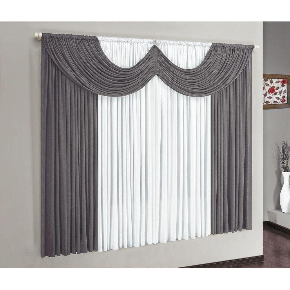 Cortina Riviera para Quarto ou Sala 4,00mx2,80m para Varão Si