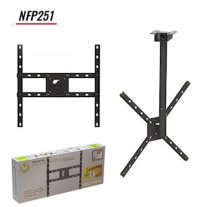 Suporte Teto Tv 10 A 65 Oled/Led/Lcd/3D Multiforma - Preto