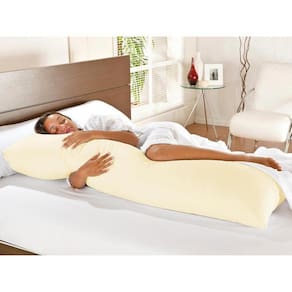 Travesseiro De Corpo Gigante Star Com Fronha Palha