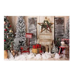Fundo Fotográfico Tecido Sublimado Newborn 3D Natal 2,6X1,7