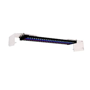 Luminária Led 4 Cores Aquário Marinho 40Cm Dimmer Controle
