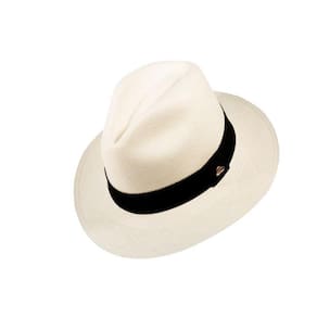 Chapéu Panamá Semi Fino - Branco Palha - Feminino - M