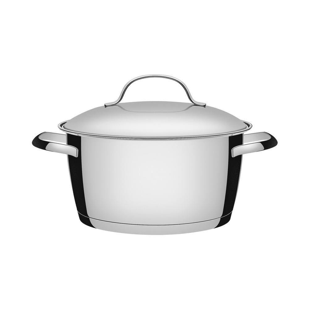 Caçarola Funda Tramontina Aço Inox Fundo Triplo Allegra 18Cm