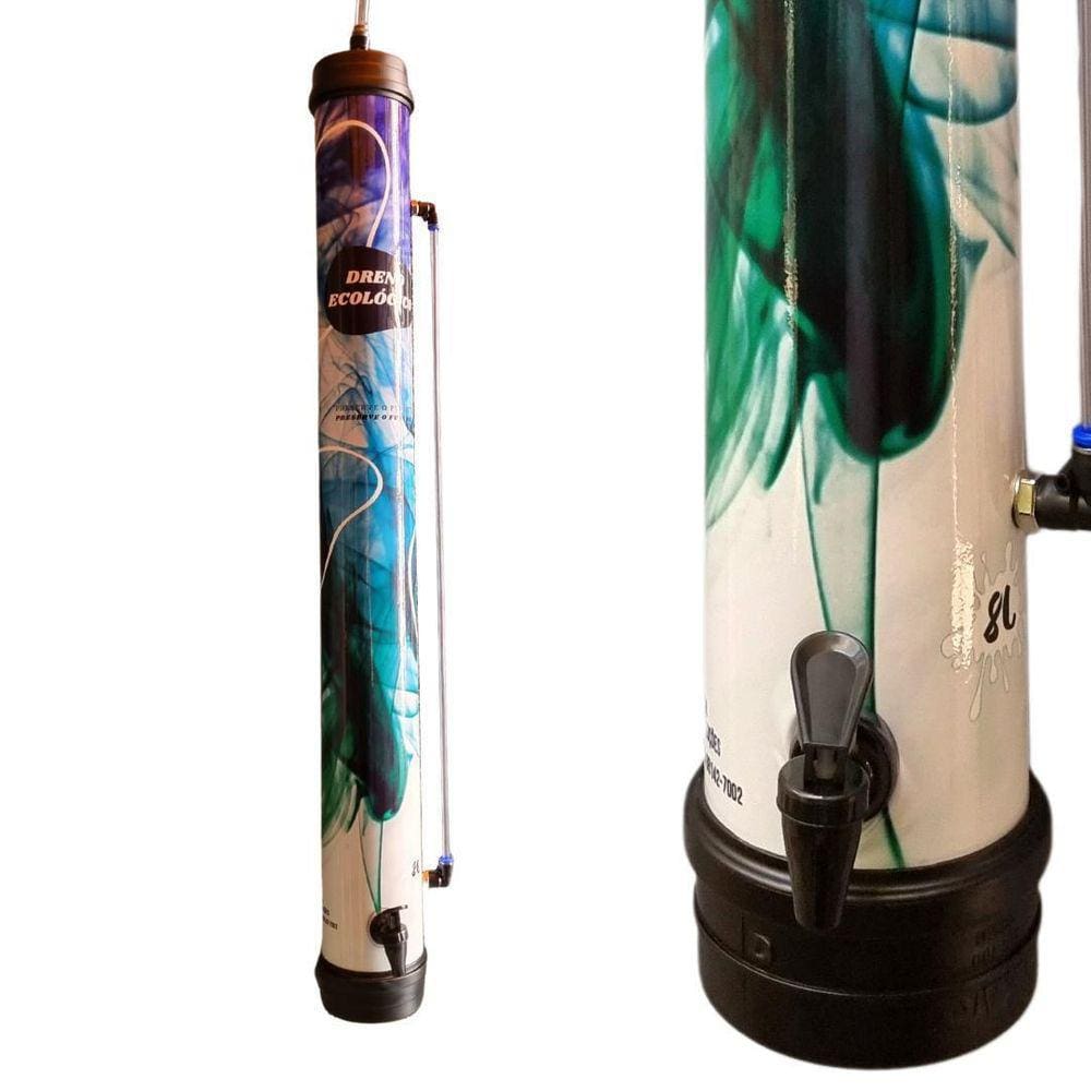 Drenoeco Para Ar Condicionado 8L - Verde Fumaça.