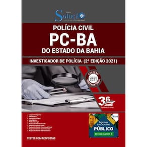 Apostila Pc Ba - Investigador De Polícia