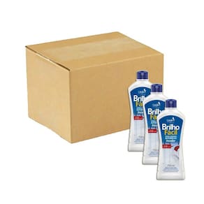 Cera Líquida 750Ml Incolor Brilho - Fácil Kit 12