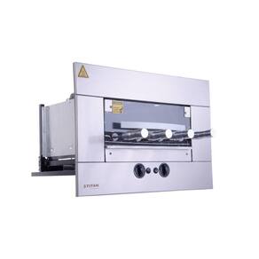 Churrasqueira A Gás De Embutir 4 Espetos Titan Gn 127V