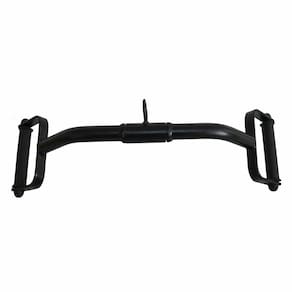 Puxador remada frente neutro pulley curvo barra romana 70 Cm