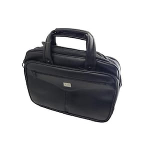 Pasta Executiva Notebook Pu Até 16 `` Resistente Preto